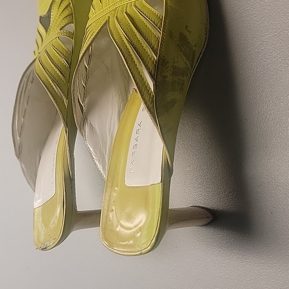 Barbara Bui Vintage Leather Peek-A-Boo Strappy Upper w/2" Heels - Size 40 - Picture 5 of 17